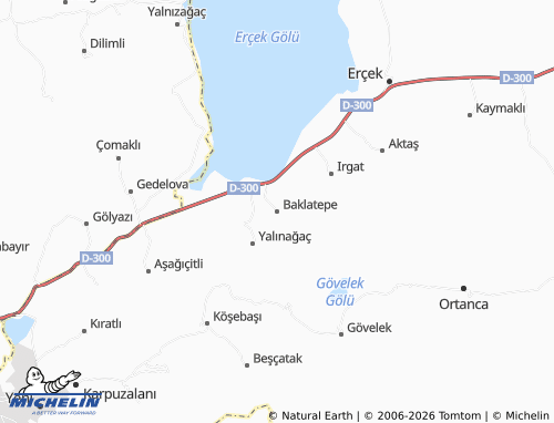 Mappa MICHELIN Baklatepe - ViaMichelin