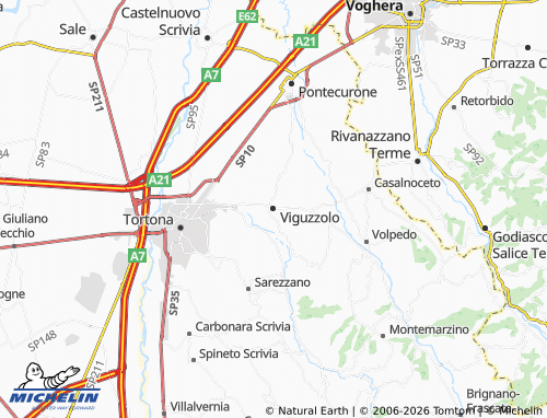 Mapa MICHELIN Viguzzolo - ViaMichelin