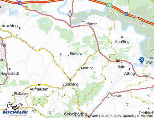 Mapa MICHELIN Dengling - ViaMichelin