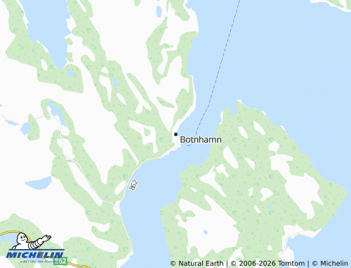 MICHELIN Botnhamn map - ViaMichelin
