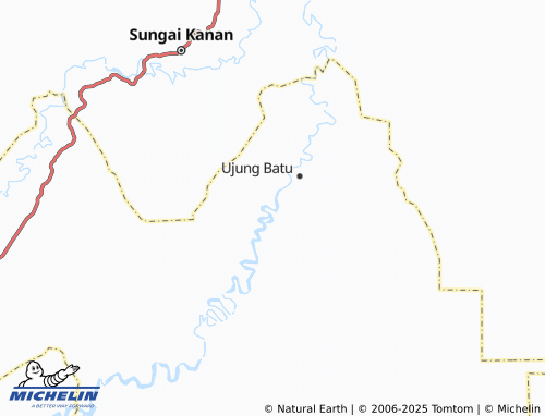 MICHELIN Paya Bahung Ub map - ViaMichelin