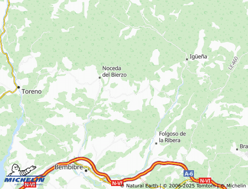 MICHELIN San Justo de Cabanillas map - ViaMichelin