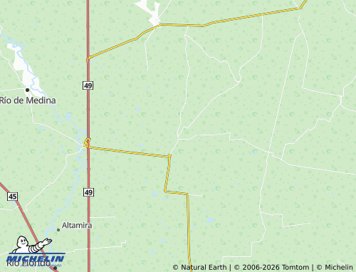 MICHELIN La Encantada map - ViaMichelin