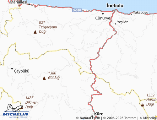 Mappa MICHELIN Kabalar - ViaMichelin