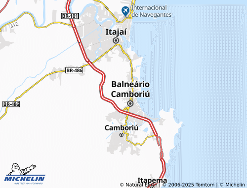 MICHELIN Das Nações map - ViaMichelin