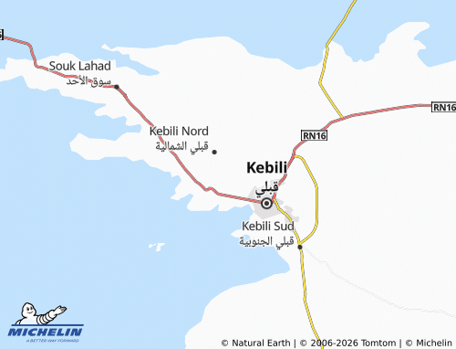 MICHELIN-Landkarte al-Mansourah - ViaMichelin