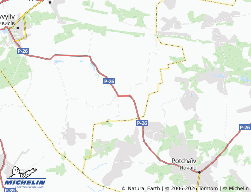 Mappa MICHELIN Pidzamche - ViaMichelin