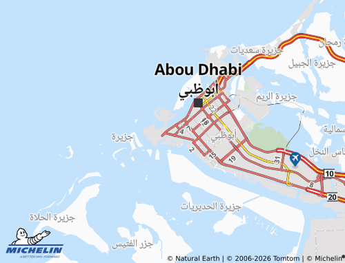 MICHELIN Al Khubeirah 93 map - ViaMichelin