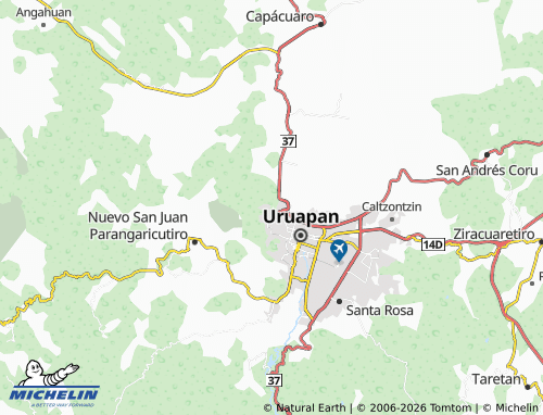 Mapa MICHELIN David Franco Rodríguez - ViaMichelin