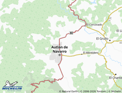 Mapa MICHELIN Hacienda Real - ViaMichelin