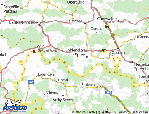 Mappa MICHELIN Tännicht - ViaMichelin
