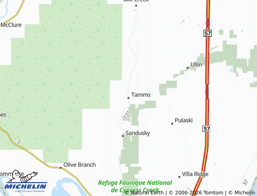 Mapa MICHELIN Tamms - ViaMichelin