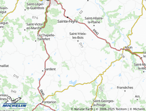 Mapa MICHELIN Lépinas - ViaMichelin