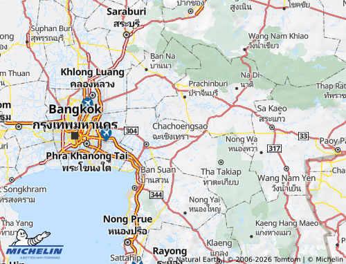 Mapa MICHELIN Amphoe Ratchasan - ViaMichelin