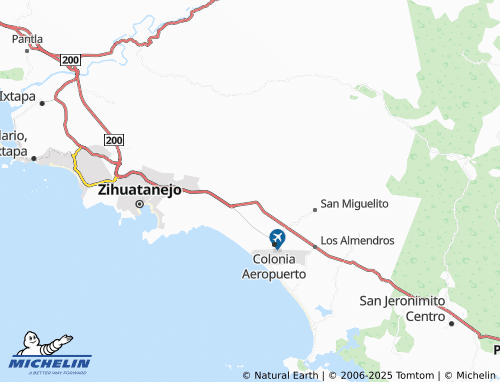 MICHELIN La Quebradora map - ViaMichelin