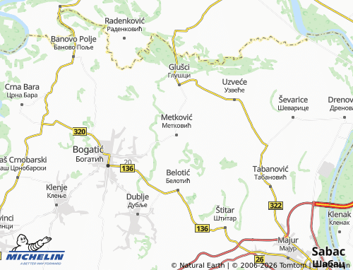 Kaart MICHELIN Metković - ViaMichelin