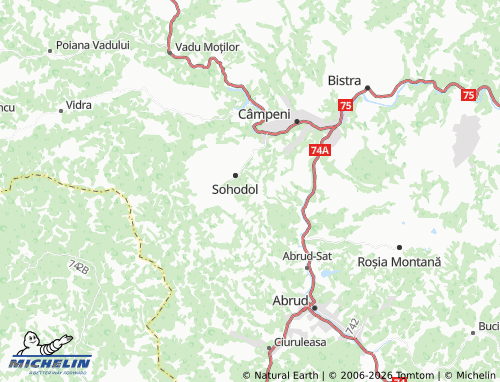 Mappa MICHELIN Morărești - ViaMichelin