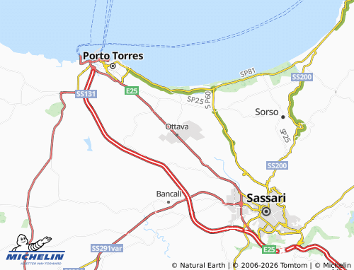 Mapa MICHELIN Ottava - ViaMichelin
