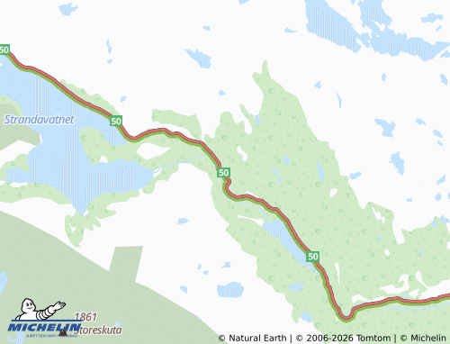 Mappa MICHELIN Myrland - ViaMichelin