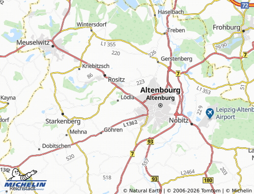 MICHELIN Wilhelm-Pieck-Siedlung map - ViaMichelin