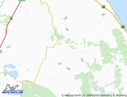 MICHELIN Kirtsi map - ViaMichelin