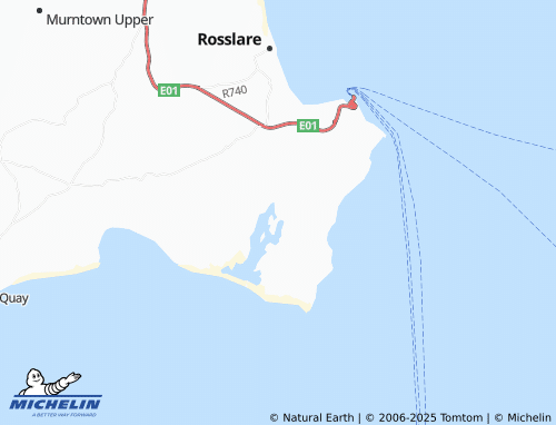 MICHELIN Our Lady's Island map - ViaMichelin