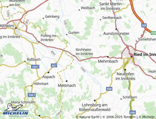 MICHELIN Kraxenberg map - ViaMichelin