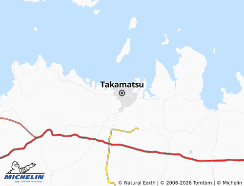 Mappa MICHELIN Takamatsu - ViaMichelin