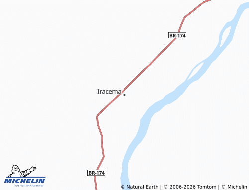 MICHELIN Iracema map - ViaMichelin