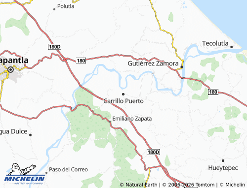 Mappa MICHELIN Carrillo Puerto - ViaMichelin