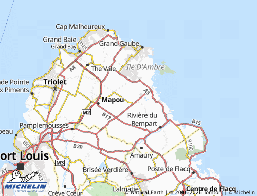 MICHELIN Esperance Trebuchet map - ViaMichelin