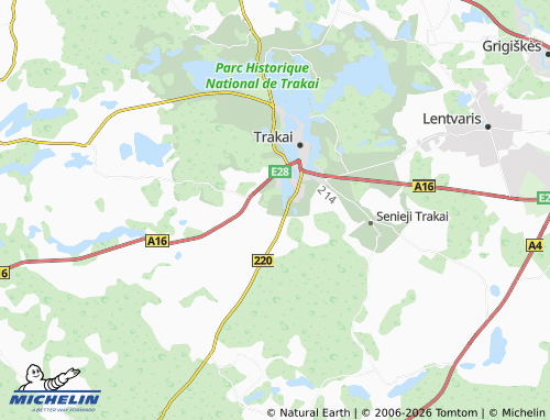 Mappa MICHELIN Babriškės - ViaMichelin