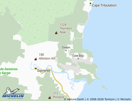 MICHELIN Diwan map - ViaMichelin