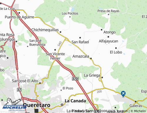 Mappa MICHELIN Santa Cruz - ViaMichelin