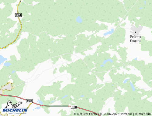 MICHELIN Yurovichi map - ViaMichelin
