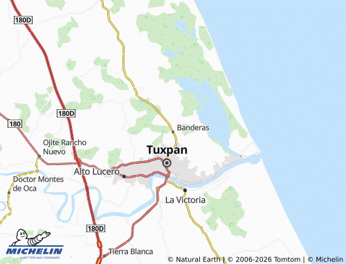 Mappa MICHELIN Banderas - ViaMichelin