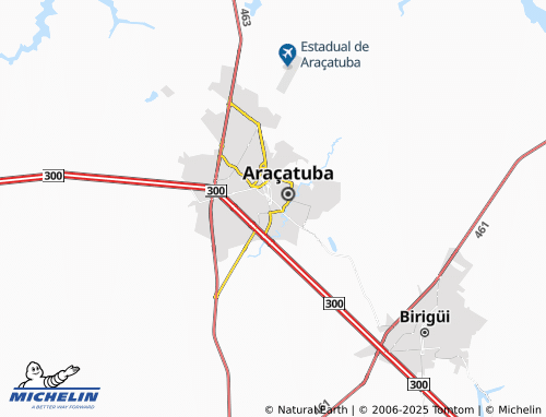 MICHELIN Vila Santo Antônio map - ViaMichelin
