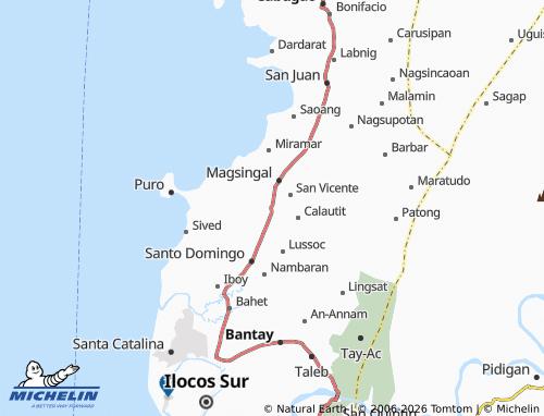 MICHELIN Napo map - ViaMichelin