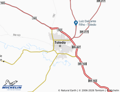 Mapa MICHELIN Toledo - ViaMichelin