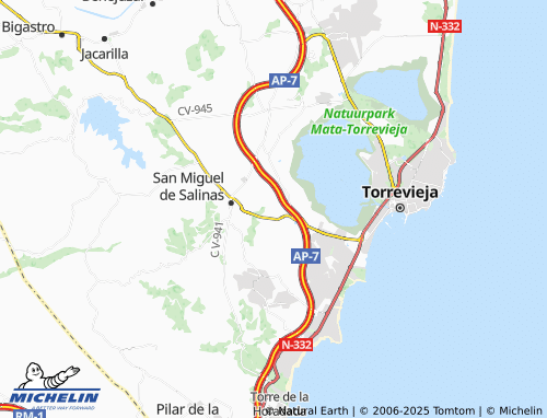 Carte MICHELIN Urbanización Lago Azul - ViaMichelin