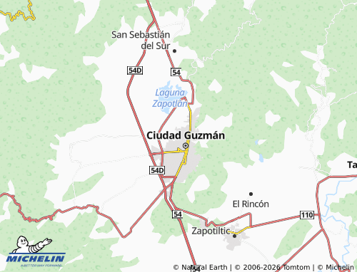 Mapa MICHELIN La Cebada - ViaMichelin