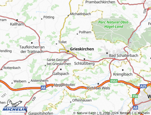 Mapa MICHELIN Unternberg - ViaMichelin