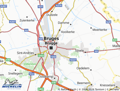 Carte MICHELIN Sint-Kruis - ViaMichelin
