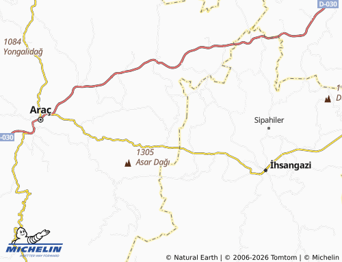 Mappa MICHELIN Alınören - ViaMichelin