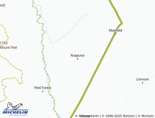 MICHELIN Ruapuna map - ViaMichelin