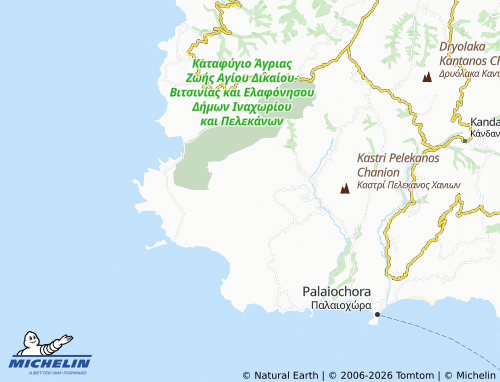 Carte MICHELIN Sfakia - ViaMichelin
