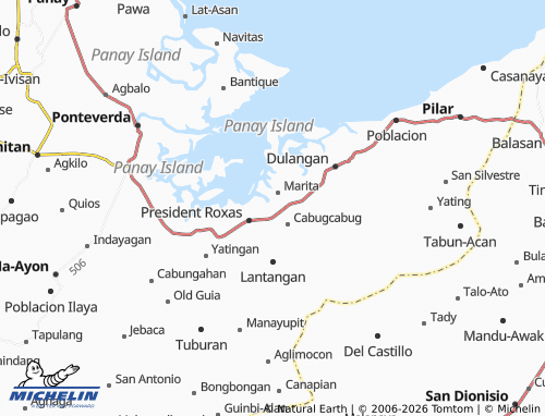 Mappa MICHELIN Pantalan Cabugcabug - ViaMichelin