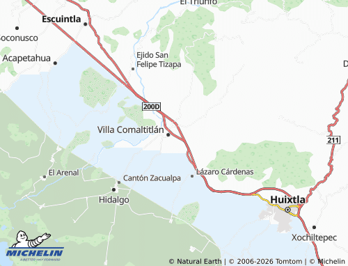 Mappa MICHELIN Loma Bonita - ViaMichelin