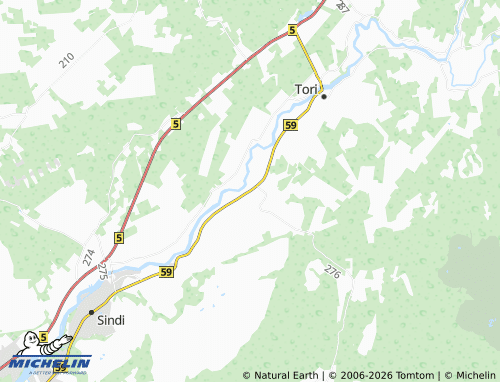 Mappa MICHELIN Taali - ViaMichelin
