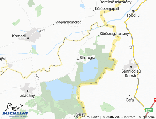 Mapa MICHELIN Biharugra - ViaMichelin